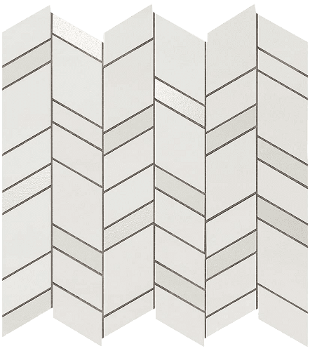 Мозаика Atlas Concorde Mek Light Mosaico Chevron Wall 9MCH 30,5x30,5