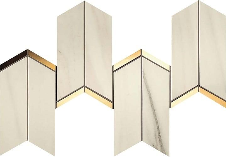 Мозаика Atlas Concorde Marvel Dream Chevron Bianco Fantastico 9MCN 17x41.4