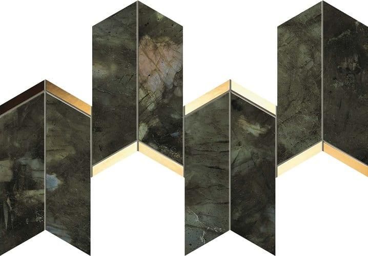 Мозаика Atlas Concorde Marvel Dream Chevron Brasil Green 9MCO 17x41.4