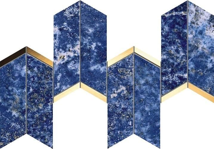 Мозаика Atlas Concorde Marvel Dream Chevron Ultramarine 9MCP 17x41.4