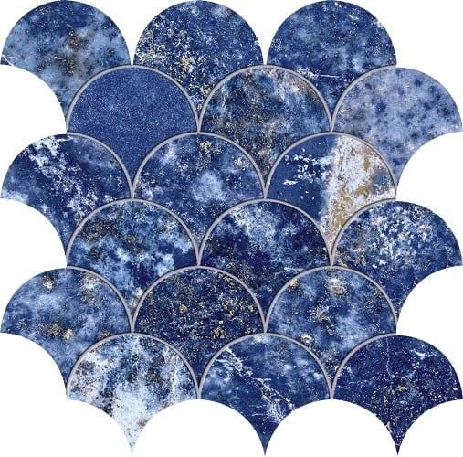 Мозаика Atlas Concorde Marvel Dream Fan Ultramarine 9MFM 29x29.2
