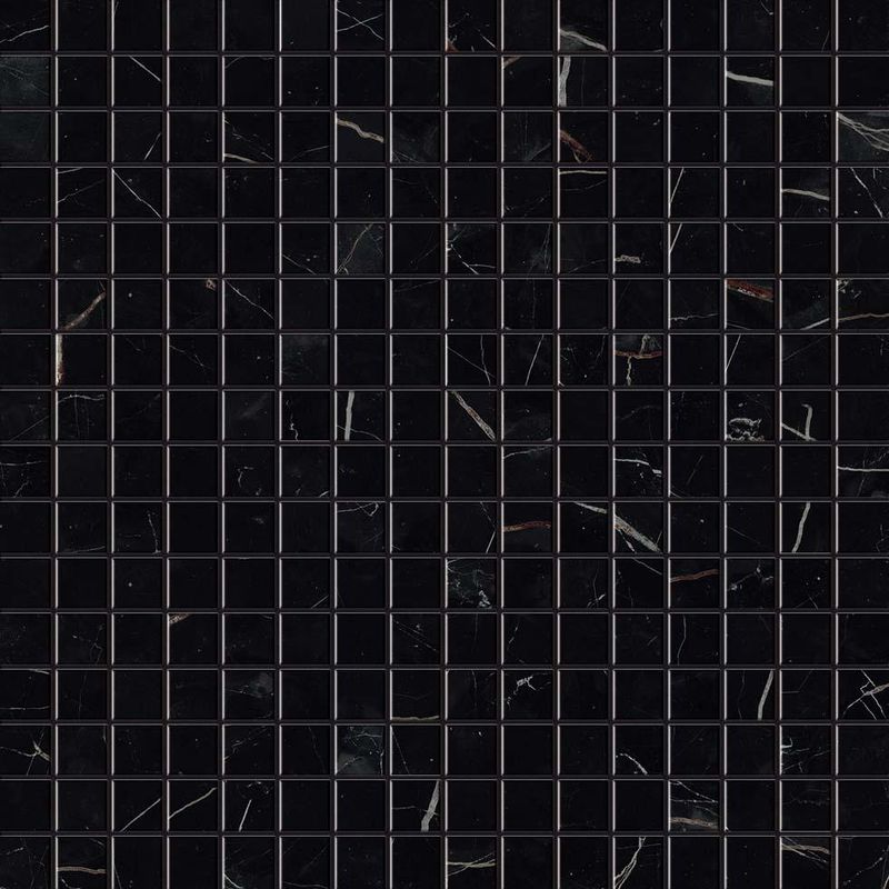 Мозаика Atlas Concorde Marvel Dream Black Atlantis Mosaico Lappato AOVB 30x30