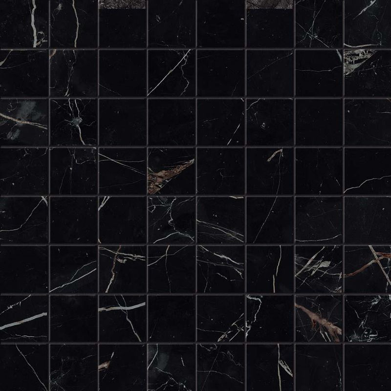 Мозаика Atlas Concorde Marvel Dream Black Atlantis Mosaico Matt AOVI 30x30
