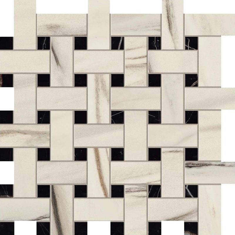 Мозаика Atlas Concorde Marvel Dream Bianco F. Basket Weave Matt AOVJ 30,5x30,5