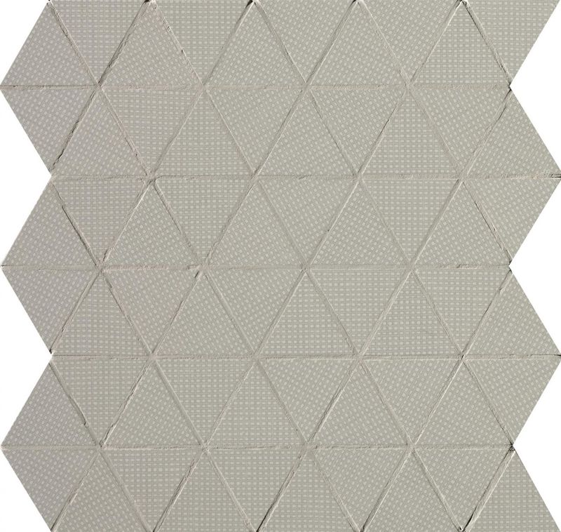 Мозаика FAP Ceramice Pat Grey Triangolo Mosaico fOE C30.5x30.5