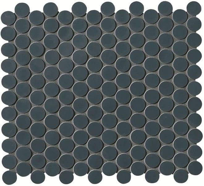Мозаика FAP Boston Petrolio Mosaico Round fK5Y 29.5x30.5