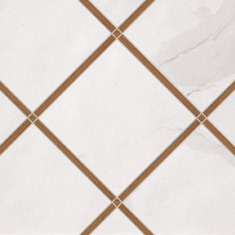 Декор FAP Ceramice Roma Incroci Calacatta Avana Lux Inserto fLZI 60x60