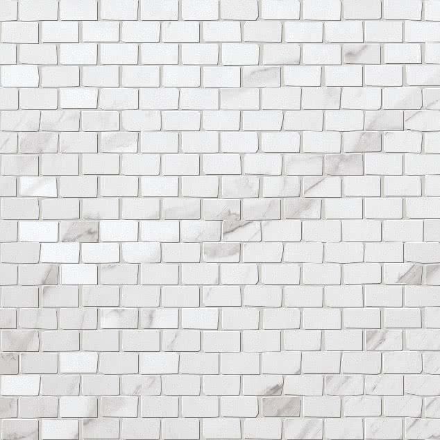 Мозаика FAP Ceramice Roma Statuario Brick Mosaico fMAF 30x30
