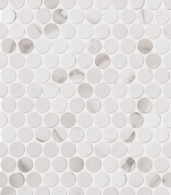 Мозаика FAP Ceramice Roma Diamond Round Statuario Mosaico fNJE 29.5x32.5