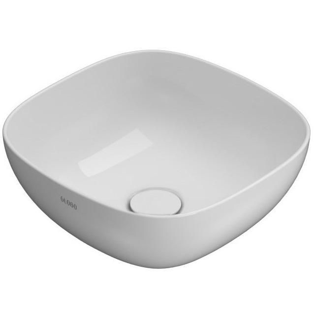 Раковина накладная Globo T-Edge B6Q38.BI*0 38х38