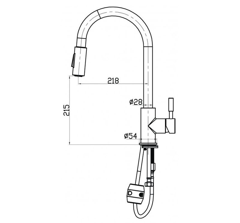 Смеситель для кухни BelBagno BB-LAM31A-IN