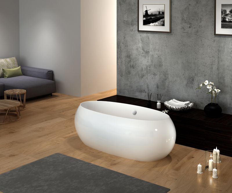 Ванна отдельностоящая BelBagno BB18 180x90