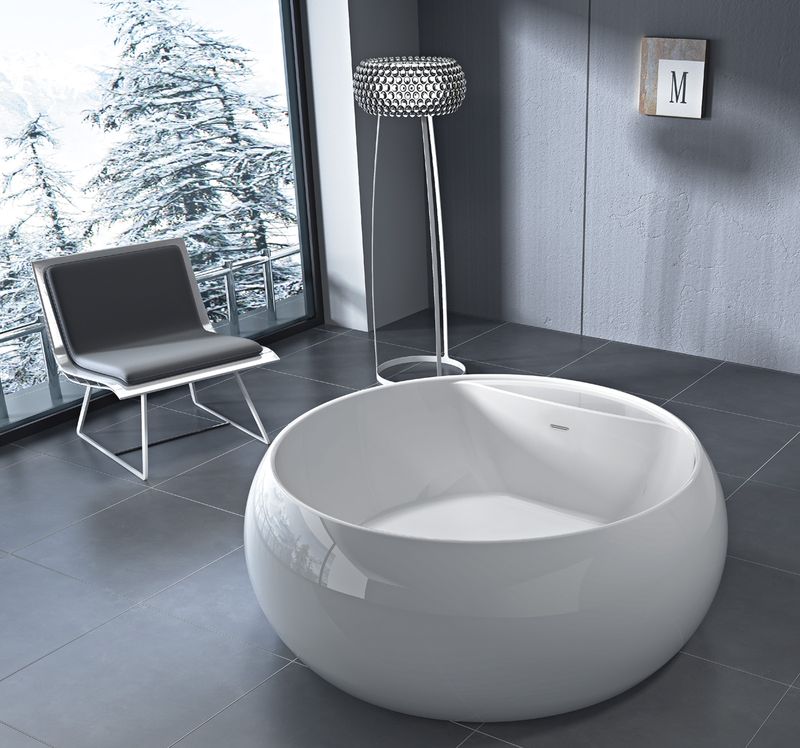 Ванна отдельностоящая BelBagno BB30-1550 155x155
