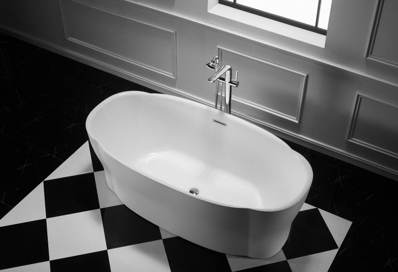 Ванна отдельностоящая BelBagno BB403-1700-850 170x85