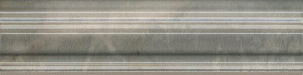 Бордюр Багет Kerama Marazzi Стеллине серый BLB044 5х20