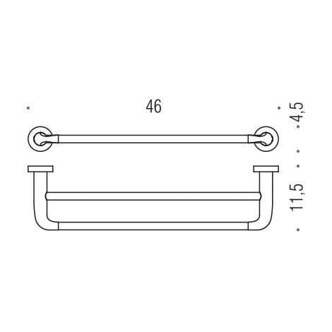Полотенцедержатель Colombo Design Basic B2788