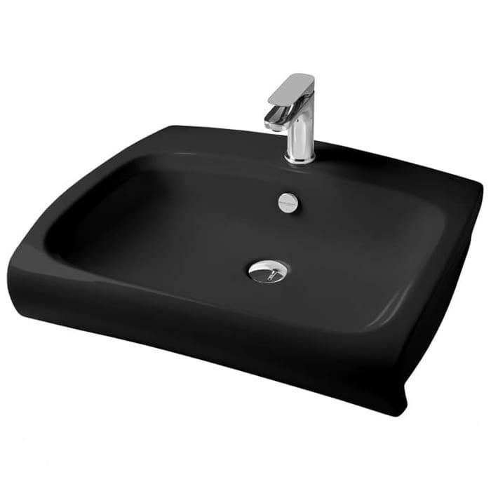 Раковина подвесная Artceram HI-Line HIL004 03 00 nero*1 65х50