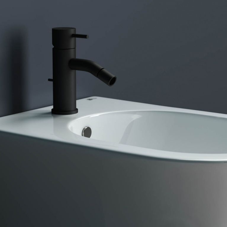 Биде напольное Ceramica Nova Star CN1906 55х36 с креплением (белый)