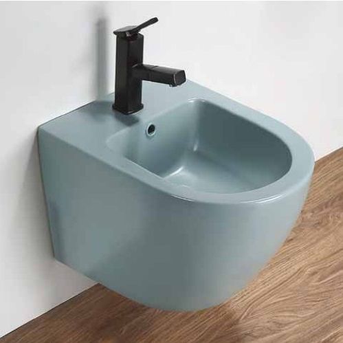 Биде подвесное Ceramalux N В2342BDMLG 48x37 (зеленый матовый)