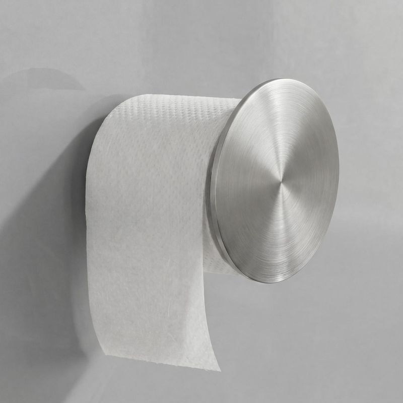 Бумагодержатель Tezza Pin Rollo (сатинированная нержавеющая сталь)