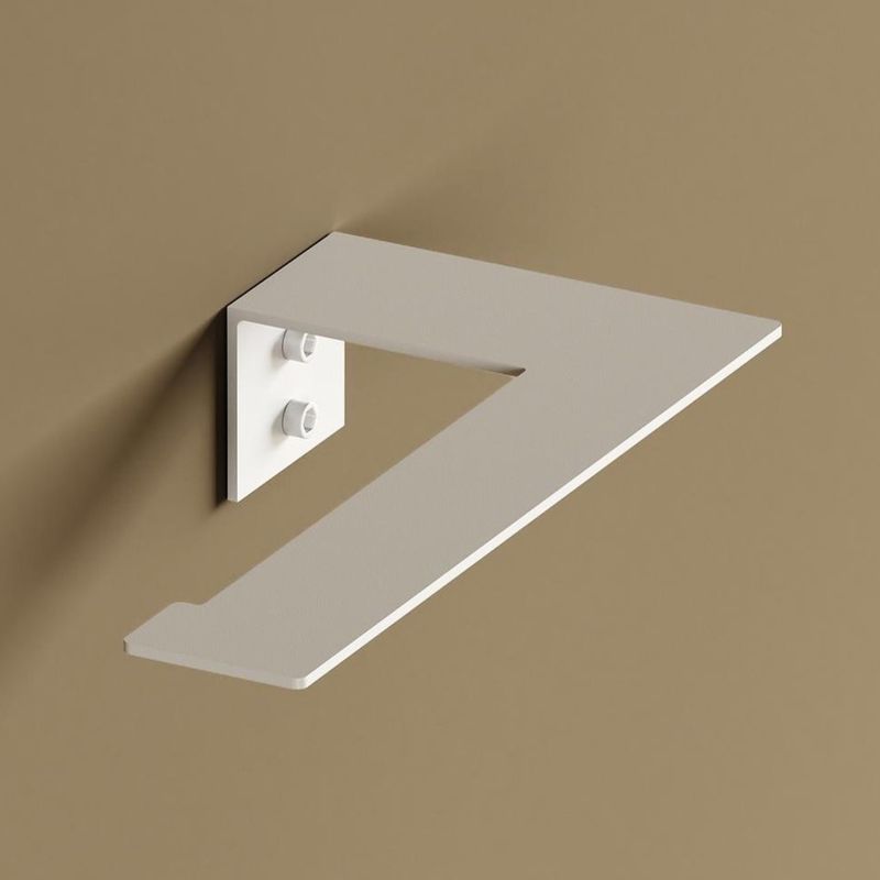 Бумагодержатель Tezza Rollo Light (белый), бумага слева