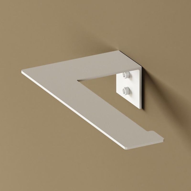 Бумагодержатель Tezza Rollo Light (белый), бумага справа