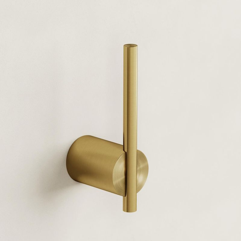 Бумагодержатель вертикальный Tezza Rollo Art (античная латунь), 1 рулон, 22 см