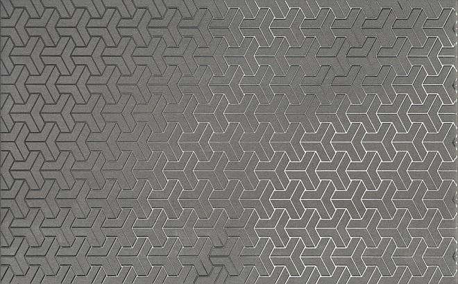 Декор Kerama Marazzi Ломбардиа серый темный HGD/C371/6399 25х40