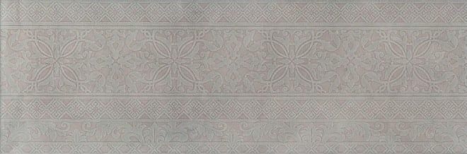 Декор Kerama Marazzi Каталунья Серый Обрезной 13088R/3F 30x89,5