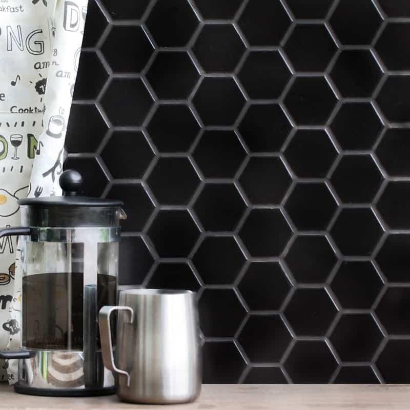 Мозаика Starmosaic Hexagon Small Black Matt (IDL4810) 27.2х28.2
