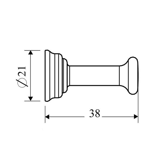 Крючок Axor Montreux 42137000