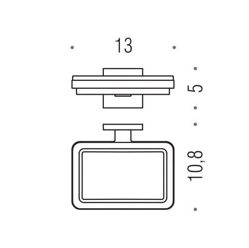 Мыльница Colombo Design Basic Q B3701