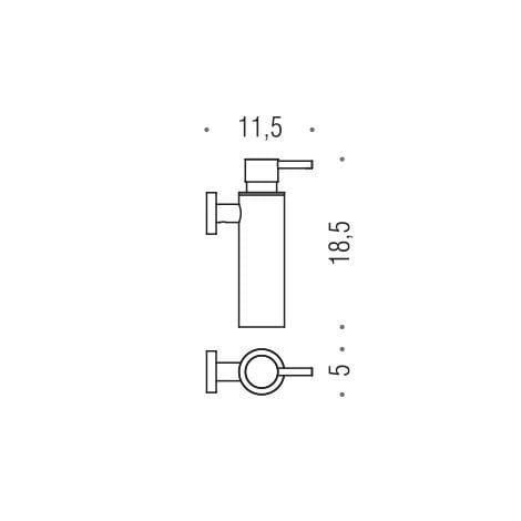 Дозатор Colombo Design Plus W4981