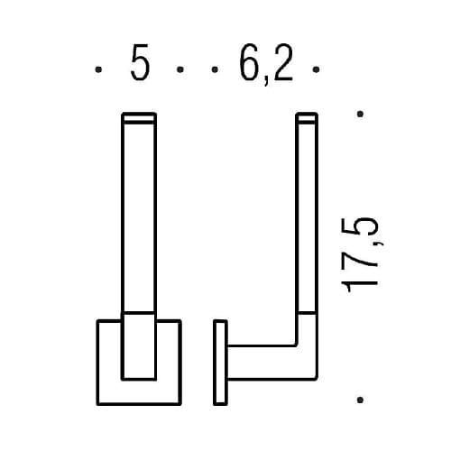 Держатель туалетной бумаги Colombo Design Basic Q В3790
