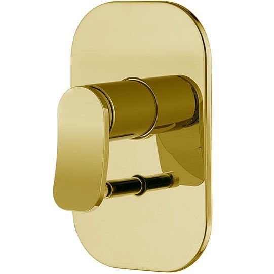 Cмеситель для душа встраиваемый Fima Carlo Frattini Flo F3809X2OR (золотой)