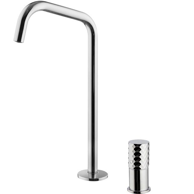 Cмеситель для раковины Fima Carlo Frattini Spillo Tech F3271TNDXCR (хром), с донным клапаном