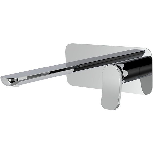 Cмеситель для раковины встраиваемый Fima Carlo Frattini Flo F3821WLX5CR (хром), с донным клапаном