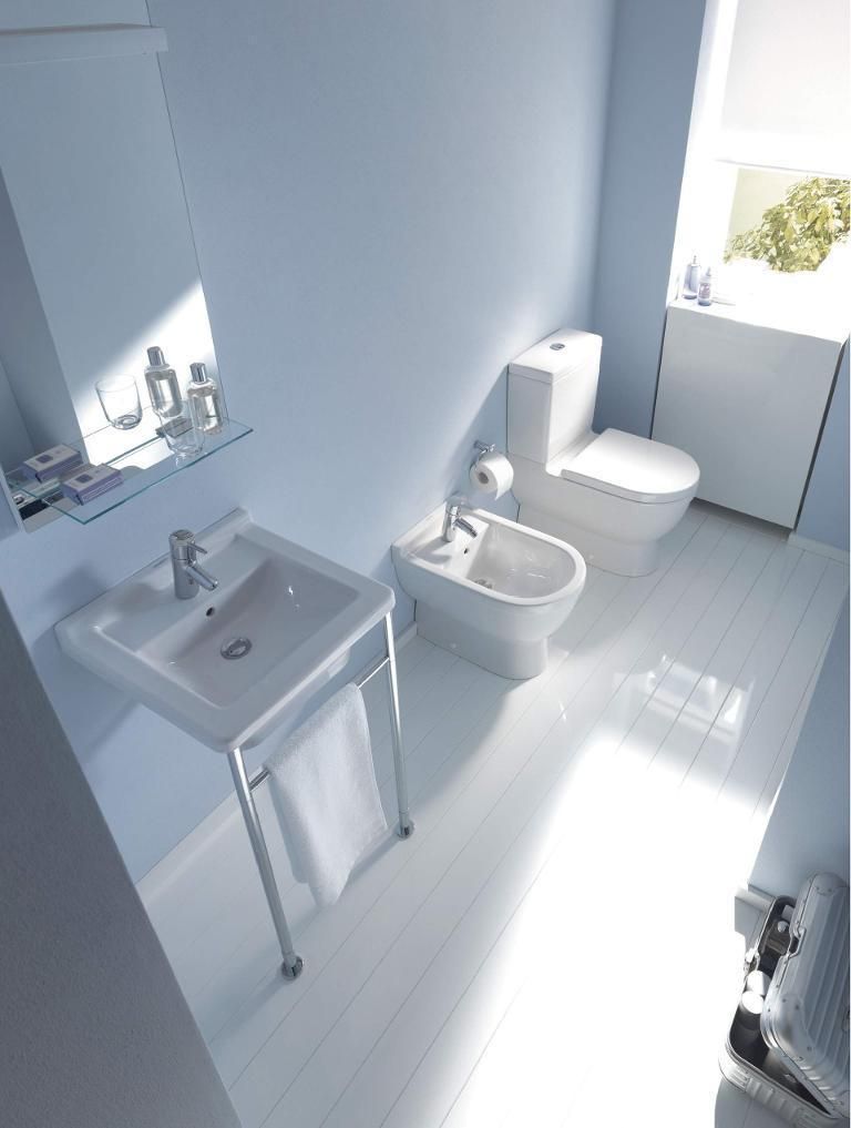 Биде напольное Duravit Starck 3 2230100000 56x36