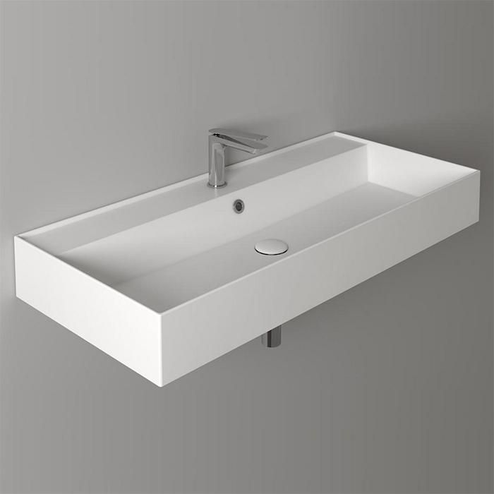 Раковина подвесная Simas Agile AG101 bi*1 101х46