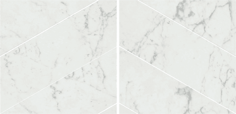 Керамогранит Atlas Concorde Marvel Stone Carrara Pure Chevron Lapp. AS1V 22.5х22.9