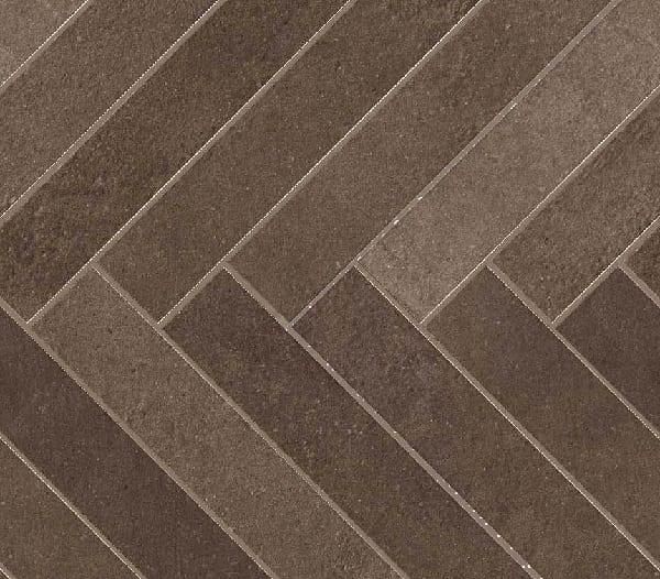 Мозаика Atlas Concorde Dwell Brown Leather Herringbone A1DE 36.2х41.2