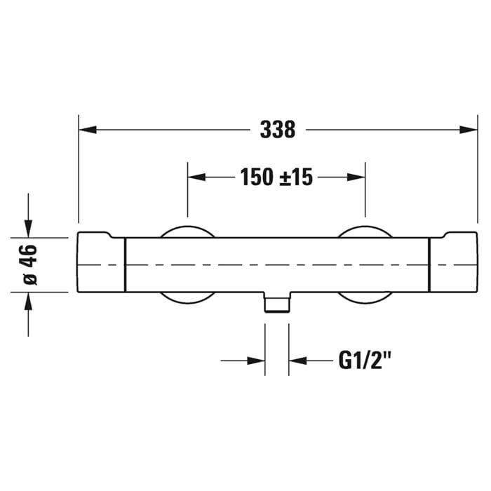 Смеситель для душа Duravit С.1 C14220000010