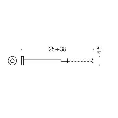 Полотенцедержатель Colombo Design Plus W4915