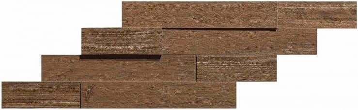 Керамогранит Atlas Concorde Axi Dark Oak Brick 3D AMWF 20x44