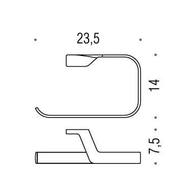 Полотенцедержатель Colombo Design Alize B2531