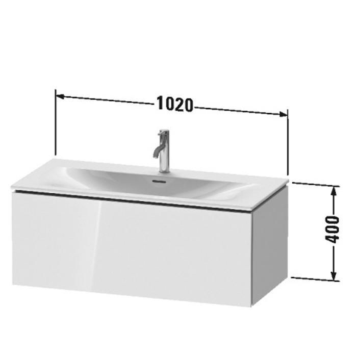 Тумба подвесная Duravit L-Cube LC613802222 102x48