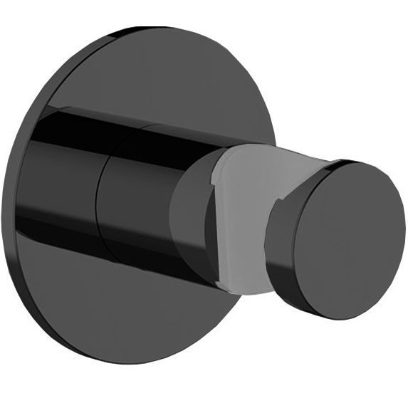 Держатель для душевой лейки настенный Almar E120012.MB (черный матовый)