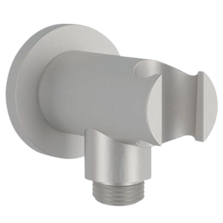 Держатель ручного душа с подключением шланга Remer Inox SS337M (сталь)