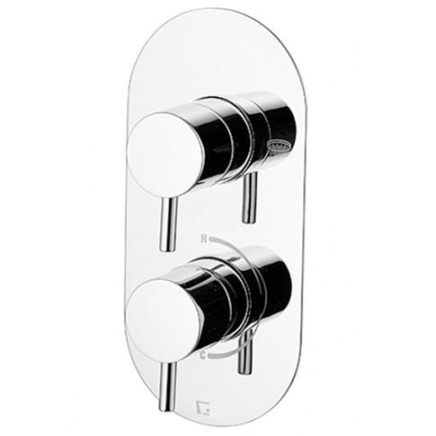 Смеситель для душа Gattoni Termostatici TS992/22C0cr