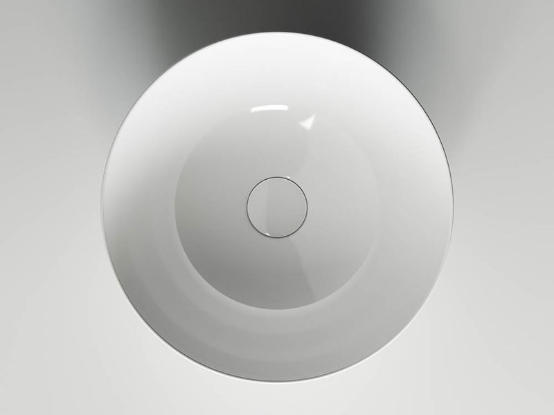 Донный клапан Ceramica Nova CN2000 (белый глянцевый), без перелива